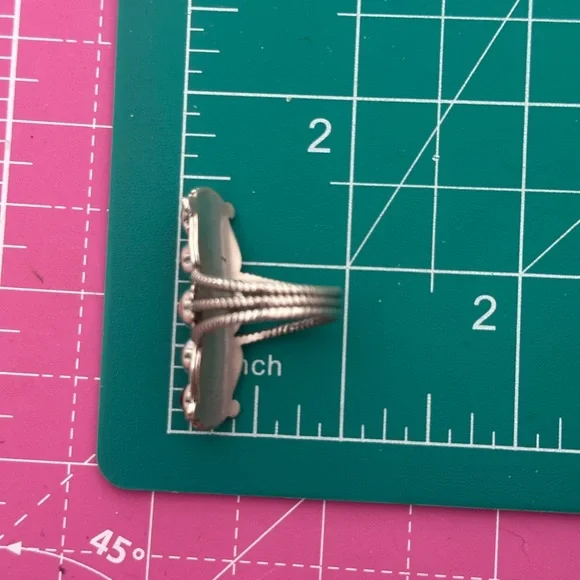 Rose Dahlia ❤️ Southwestern sterling silver ring - Picture 6 of 6